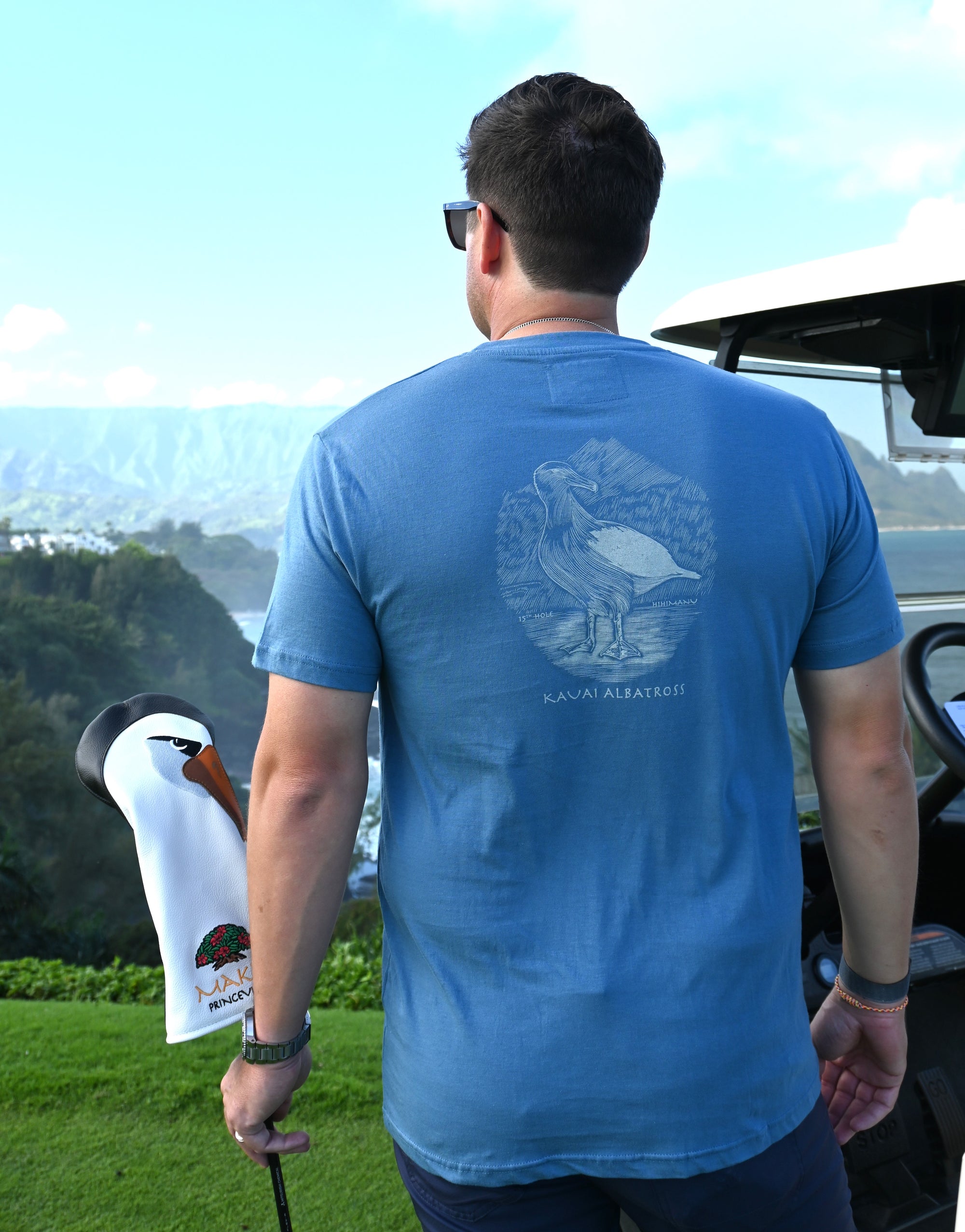 Albatross on 15th Hole Custom T-Shirt